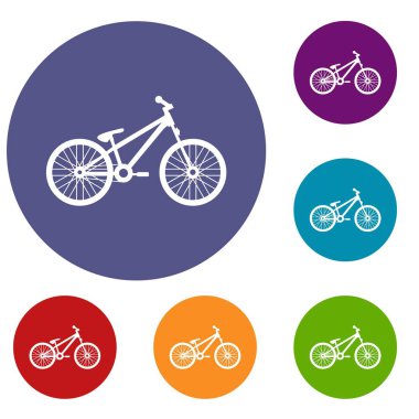 Bisiklet Icons set