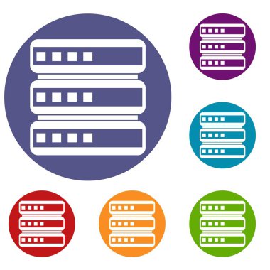veritabanı Icons set