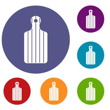 Kesme tahtası Icons set