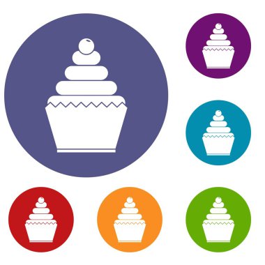 Cupcake Icons set