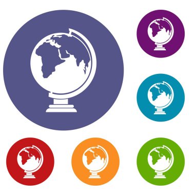 Kapalı kitap Icons set