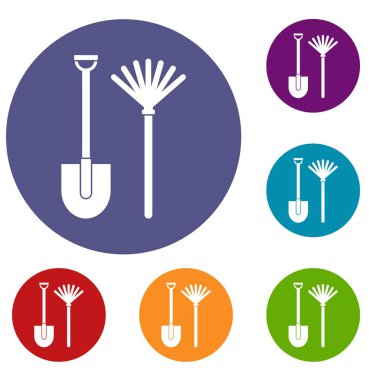 Komisyon ve Icons set kürek