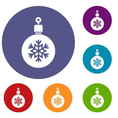 Noel ağacı simgeler kümesi için Top