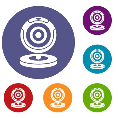 Webcam Icons set