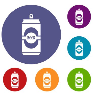 Alüminyum miyim Icons set