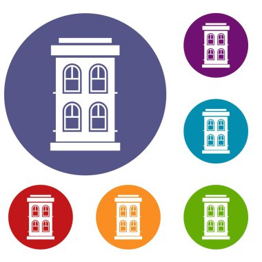 Büyük windows Icons set ile iki katlı ev