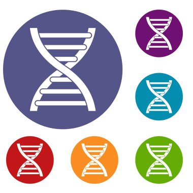 DNA Icons set