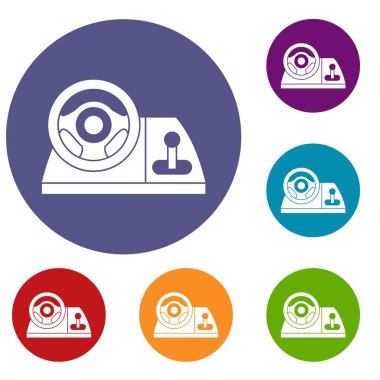 Bilgisayar direksiyon Icons set