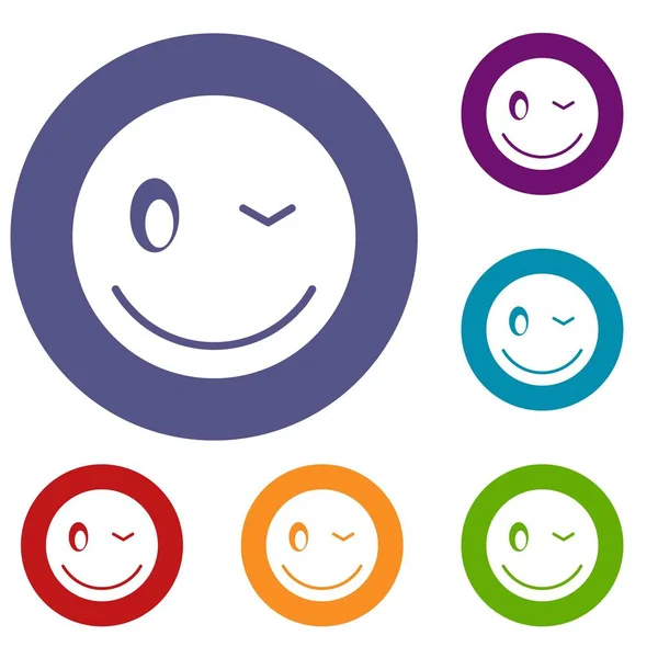 Conjunto de emoticonos Eyewink — Vector de stock