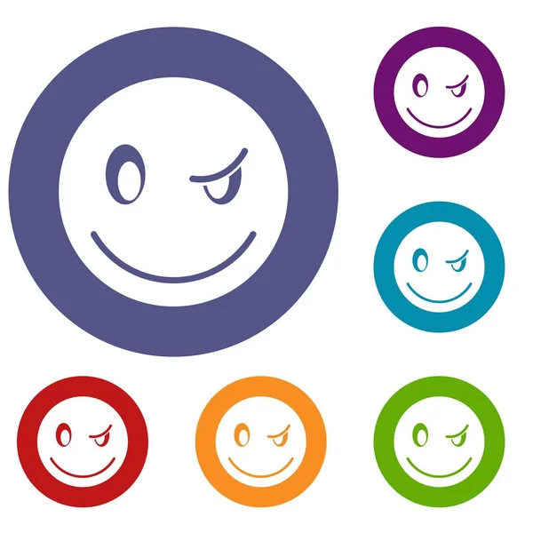 Conjunto de emoticonos Eyewink — Vector de stock