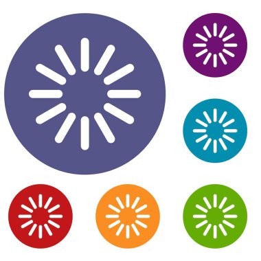 Bekleyen işareti Icons set indir