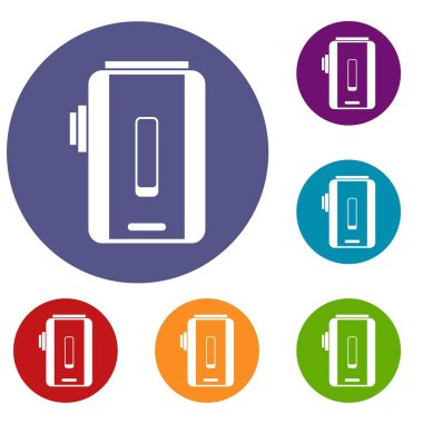 Şarj cihazı Icons set