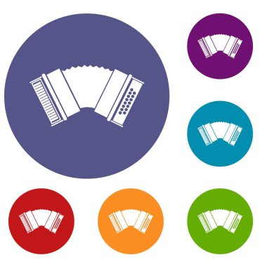 Akordeon Icons set