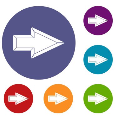 İşaretçi Icons set