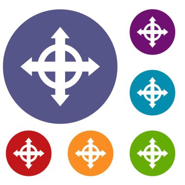 Oklar Icons set hedef