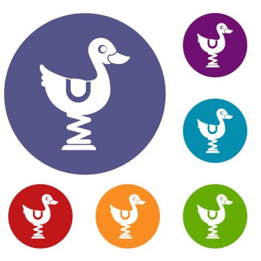 Ördek bahçesi simgeler kümesi içinde binmek