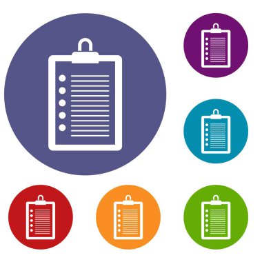 Simgeler listelemek için ayarlayın