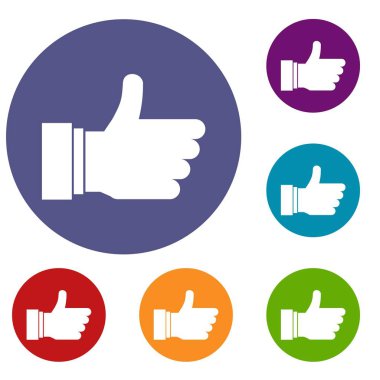 Parmak işareti simgeleri kurma