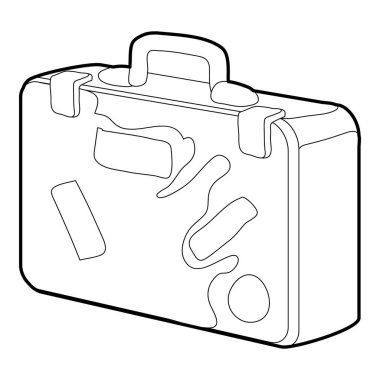 Bavul simgesi anahat