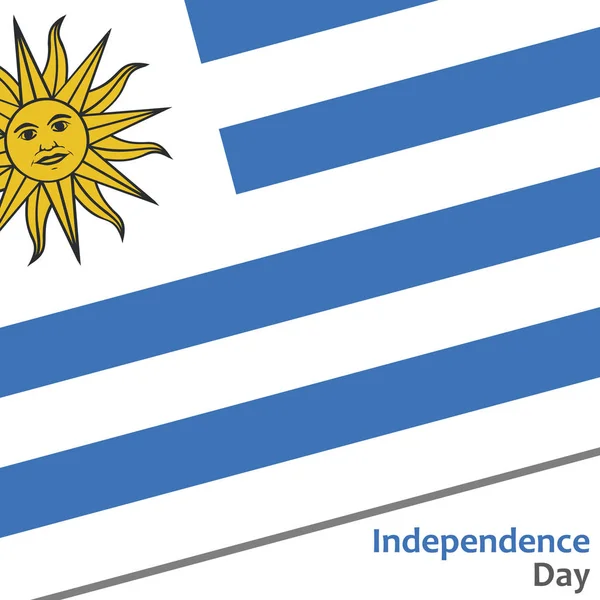 Uruguay Día de la Independencia — Archivo Imágenes Vectoriales