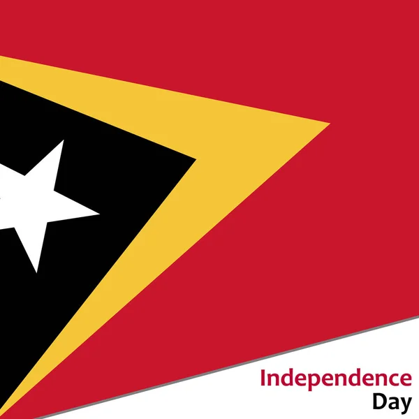 День независимости Восточного Тимора — стоковый вектор