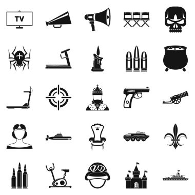 Eğitim aktör simgeler kümesi, basit tarzı