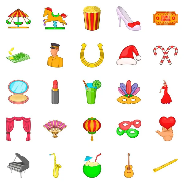 Devlet Icons set, karikatür tarzı