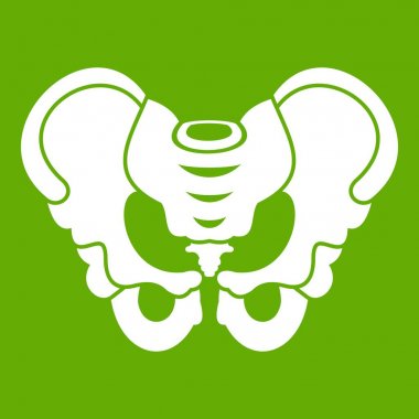 Leğen kemiği simgesi yeşil