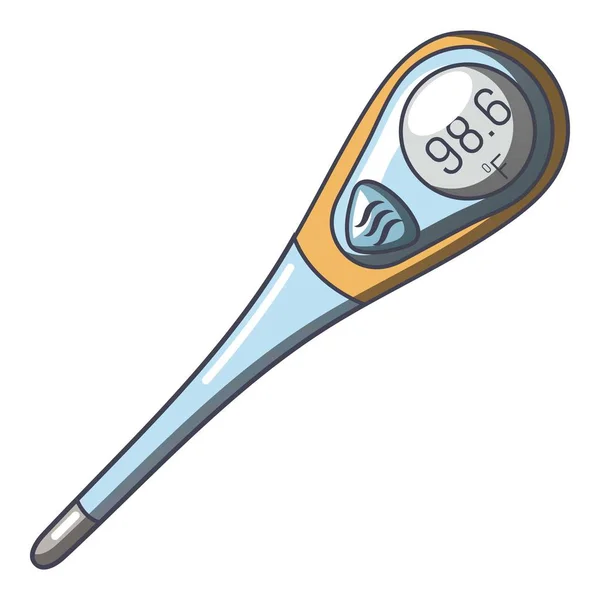 Ikonę Termometr diagnostyczny, stylu cartoon — Wektor stockowy