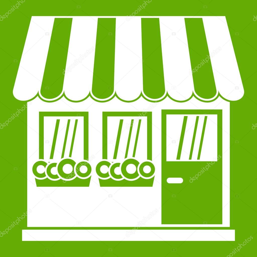 Store icon green