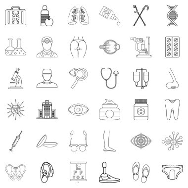 Refah Icons set, anahat stili