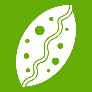 Fırında pasta simgesi yeşil