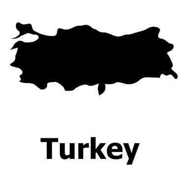 Türkiye'de harita simgesi, basit tarzı