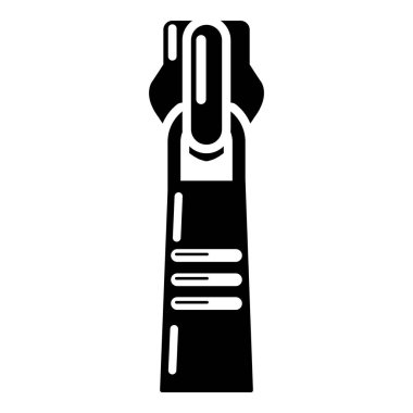 Kısa ZIP simgesi, basit tarzı