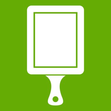 Siyah kesim Panosu simgesi yeşil