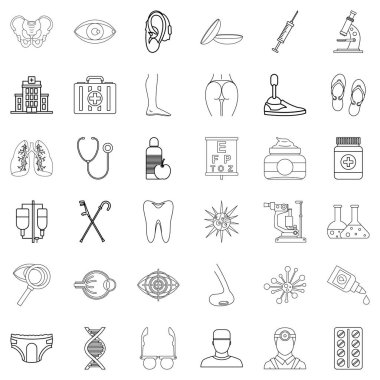 Refah Icons set, anahat stili