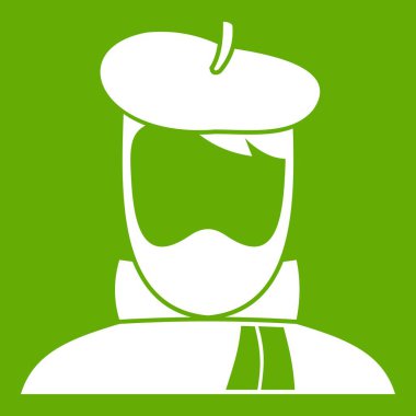 Sanatçı simge yeşil