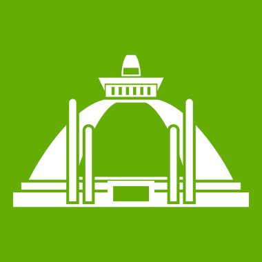 Polonnaruwa, antik stupa simgesi yeşil