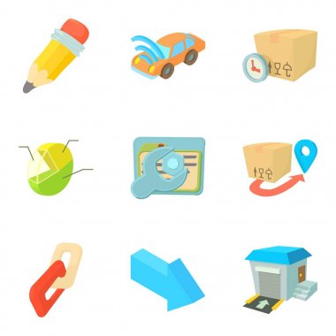 Kuyruk simgeler ayarla, tarzı çizgi film