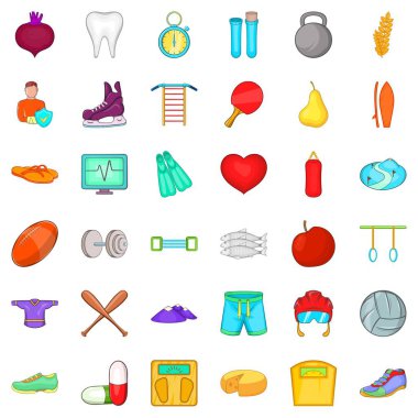 Refah Icons set, karikatür tarzı