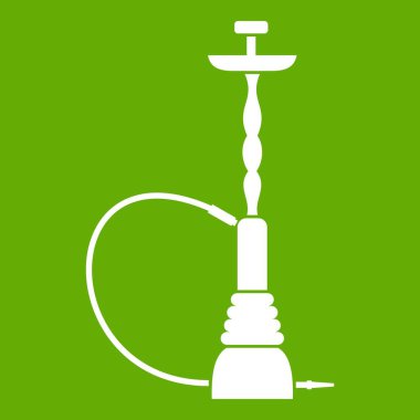 Nargile simgesi yeşil