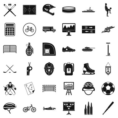 Wholesomeness Icons set, basit tarzı
