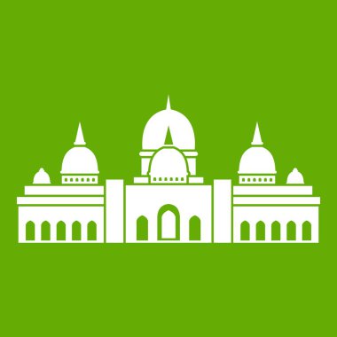 Büyük Sheik Zayed Camisi, BAE simgesi yeşil