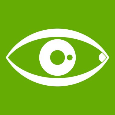 İnsan gözü simgesi yeşil