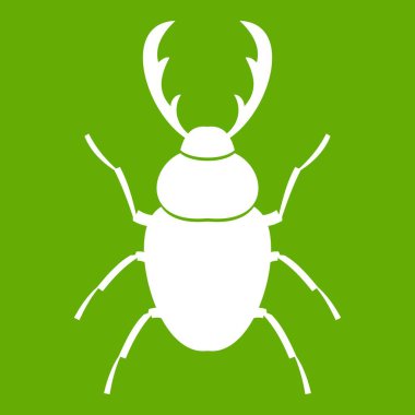Stag beetle simgesi yeşil
