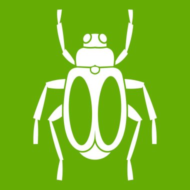 Bok böceği simgesi yeşil