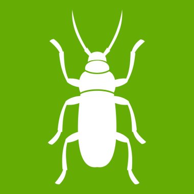 Böceği böcek simgesini yeşil