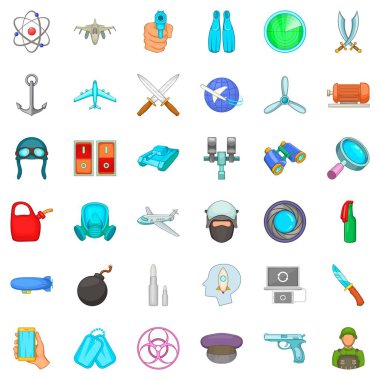 Taslak simgeler ayarla, tarzı çizgi film