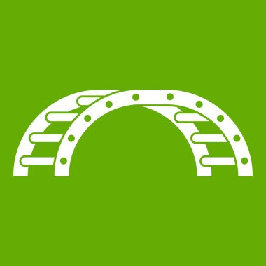 Bir bahçesi simgesi yeşil merdiven çıkma