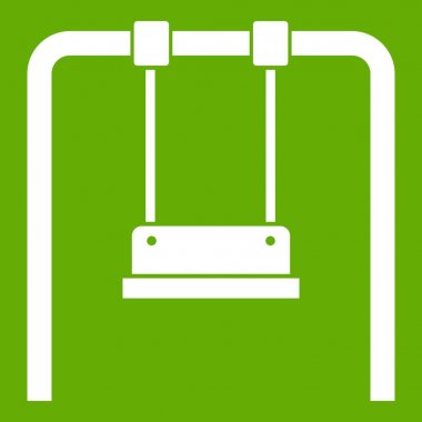 Simge yeşil salıncak